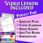 Exploring Triangles Video Lesson Worksheet | 6th grade