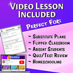 Ratios & Rates Video Lesson Worksheet | 6th grade