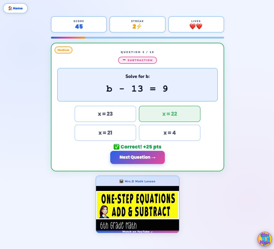 Balance Breaker | Step Equations Add & Subtract | 6th Grade