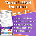 Constant Rate of Change Video Lesson Worksheet | 7th grade