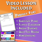 Multiply & Divide Rational Numbers Video Lesson Worksheet | 7th grade