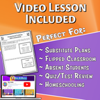 Proportional Problems with Conversions Video Lesson Worksheet | 7th grade
