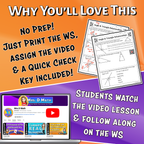 Angle & Triangle Relationships Video Lesson Worksheet | 7th grade