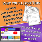 Circumference Video Lesson Worksheet | 7th grade
