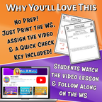Multiply & Divide Rational Numbers Video Lesson Worksheet | 7th grade