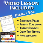 Angle-Angle Similarity Video Lesson Worksheet | 8th grade