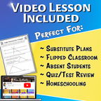 Angle Theorems for Triangles Video Lesson Worksheet | 8th grade