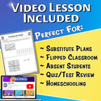 Finding the Slope Video Lesson Worksheet | 8th grade