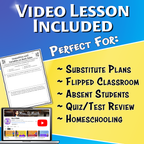 Inequalities with Variables on Both Sides Video Lesson Worksheet | 8th grade