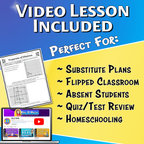 Properties of Dilations Video Lesson Worksheet | 8th grade