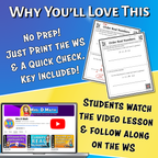Order Real Numbers Video Lesson Worksheet | 8th grade