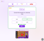 Conversion Quest | Fraction, Decimal & Percent Conversions | 6th Grade
