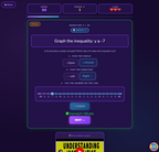 Line Leap | Understanding Inequalities | 6th grade