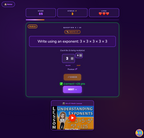 Power Blast | Understanding Exponents | 6th grade