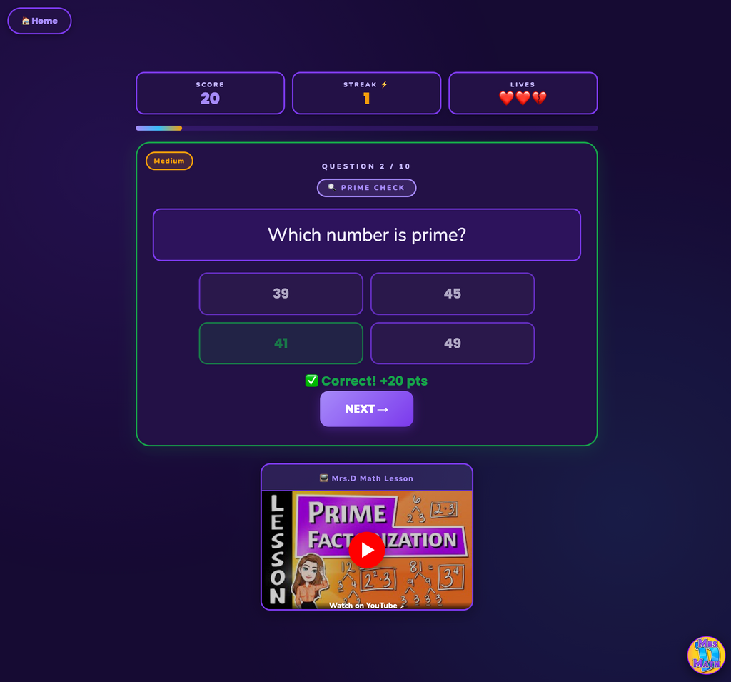 Prime Time | Prime Factorization | 6th grade