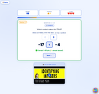 Sign Showdown | Identifying Integers | 6th grade