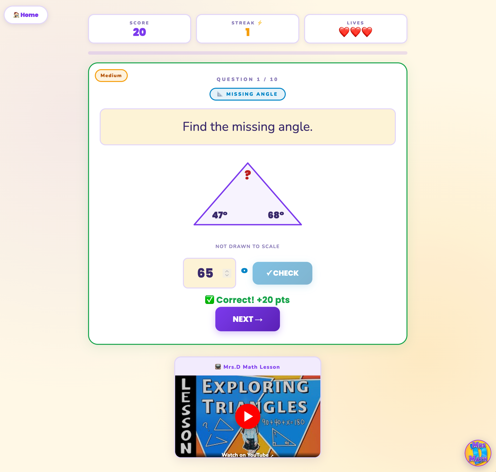 Triangle Triumph | Exploring Triangles | 6th grade
