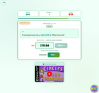 Circle Splash | Circles Word Problems | 7th grade
