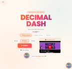 Decimal Dash | Multiply Decimals | 7th grade