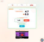 Decimal Dash | Multiply Decimals | 7th grade