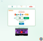 Equation Quest | Solve Two-Step Equations | 7th grade