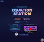 Equation Station | Model & Solve Two-Step Equations | 7th grade