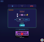 Equation Station | Model & Solve Two-Step Equations | 7th grade