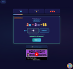Equation Station | Model & Solve Two-Step Equations | 7th grade