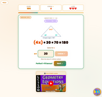 Geo Solver | Geometry Equations | 7th grade