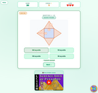 Pyramid Peak | Surface Area of Pyramids | 7th grade