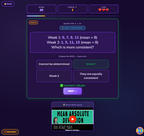 MAD Dash | Mean Absolute Deviation | 8th grade