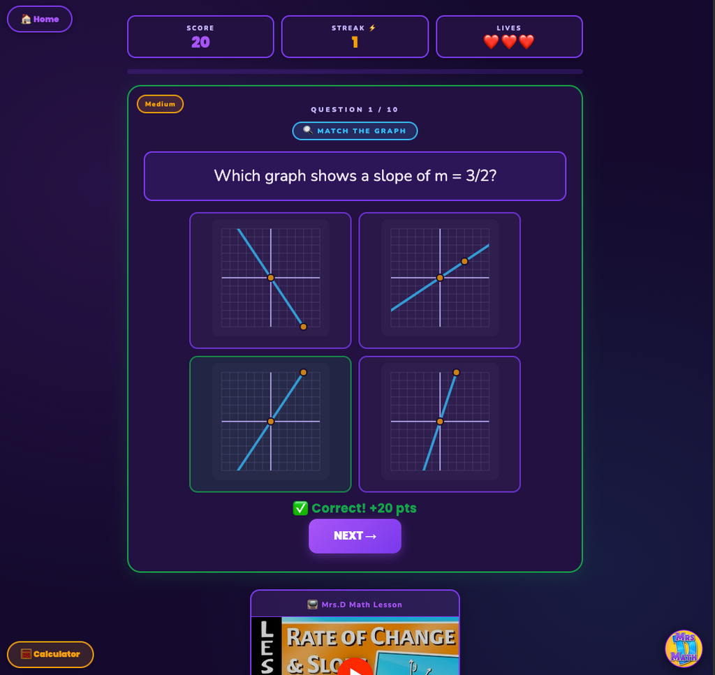 Slope Scope | Rate of Change & Slope | 8th grade