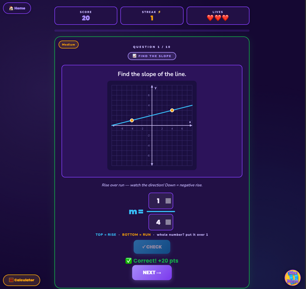 Slope Sleuth | Finding the Slope | 8th grade