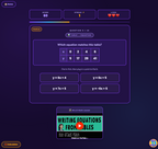 Table Turner | Writing Equations from Tables | 8th grade