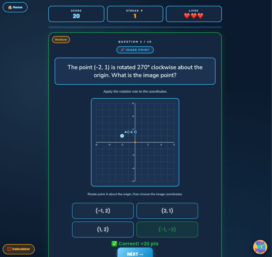 Turning Point | Properties of Rotations | 8th grade